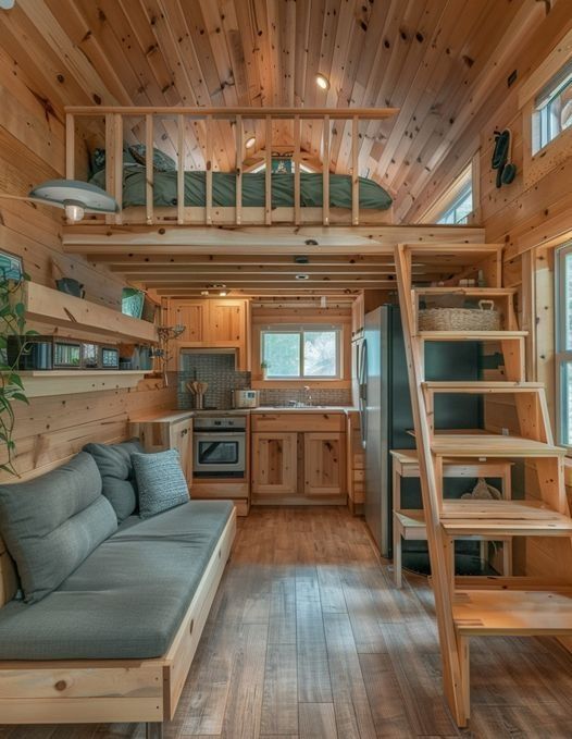 Tiny house ve bungalov konsept görseli 47